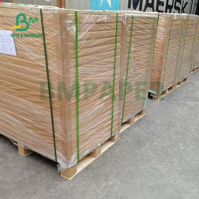 80 gm C1S Papel blanco revestido de alto brillo para etiquetas de bebidas 70 x 100 cm