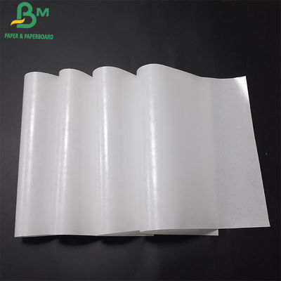 30 gm 60 gm Papel Kraft blanco brillante de una sola cara de grado alimenticio para envases