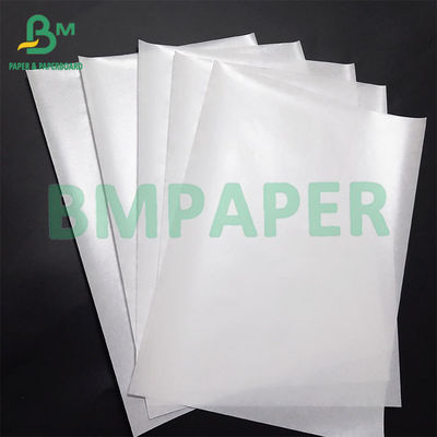 30 gm 60 gm Papel Kraft blanco brillante de una sola cara de grado alimenticio para envases