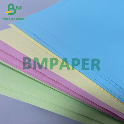 Carta de papel de color de 80 gramos Tamaño 8.5 X 11 pulgadas 500 hojas por paquete Azul claro Verde Amarillo Rojo profundo Negro