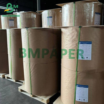Grado alimenticio Papel Kraft blanco para bolsas 120 g 150 g Imprimible MG Kraft 787 mm 1092 mm de ancho