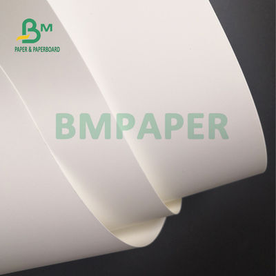 Papel PP impermeable de polipropileno sintético de 130um mate para carteles de 24cm x 58cm