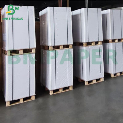 Cartón blanco brillante de doble cara para cajas cartón de embalaje de alta rigidez