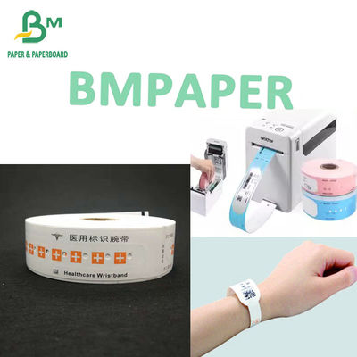 Papel sintético térmico médico ecológico para pulseras