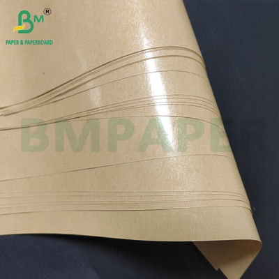 Papel revestido con silicona de Kraft marrón liberado Papel Kraft 80gm para etiquetas