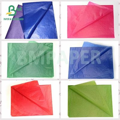 Rollo de papel colorido resistente a la grasa de 40 gramos reciclable