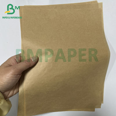 Calidad alimentaria 45 50 GSM Papel de hornear colorido a prueba de grasa para pasteles