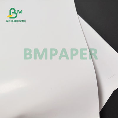 Papel de tarjeta de embarque térmico de 210 gramos para chequeo en quiosco de dos lados brillante