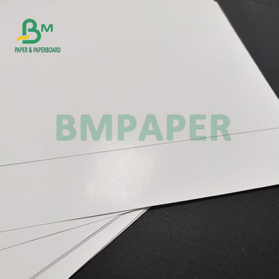Papel de tarjeta de embarque térmico de 210 gramos para chequeo en quiosco de dos lados brillante