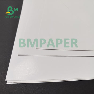 Papel de tarjeta de embarque térmico de 210 gramos para chequeo en quiosco de dos lados brillante