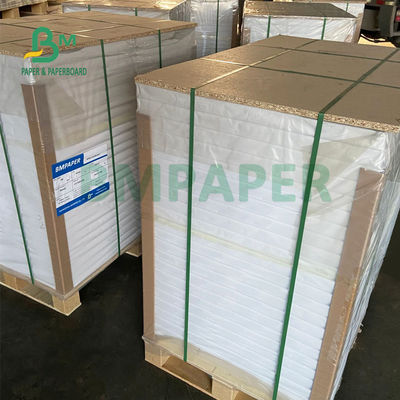Papel de tarjeta de embarque térmico de 210 gramos para chequeo en quiosco de dos lados brillante