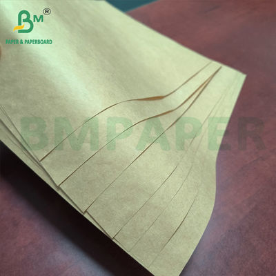 Papel de bolsas Kraft natural de grado alimenticio de 40 a 80 gramos para bolsas de embalaje de pan para bocadillos