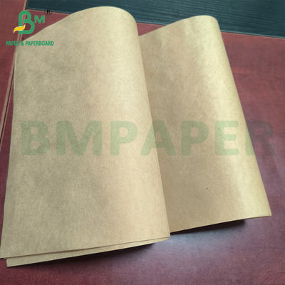Papel de bolsas Kraft natural de grado alimenticio de 40 a 80 gramos para bolsas de embalaje de pan para bocadillos