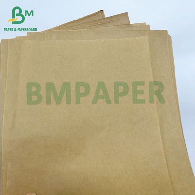 Buen rendimiento de impresión 60 grs 70 grs Papel alimenticio marrón sin blanquear