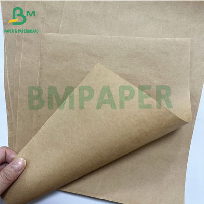 Buen rendimiento de impresión 60 grs 70 grs Papel alimenticio marrón sin blanquear