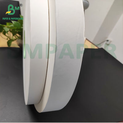 24g 28g Papel de envoltura de paja para bebidas 24mm 25mm Ancho Impresión de soporte