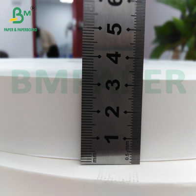 24g 28g Papel de envoltura de paja para bebidas 24mm 25mm Ancho Impresión de soporte