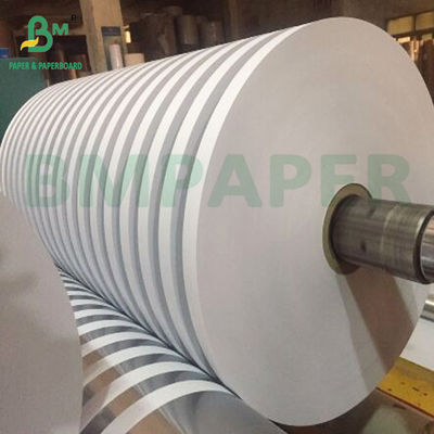 24g 28g Papel de envoltura de paja para bebidas 24mm 25mm Ancho Impresión de soporte