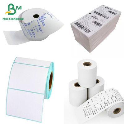 48G 55G 60G Papel de rollo térmico grande 790mm 860mm de corte de tamaños personalizados Jumbo rollo de papel de fax térmico