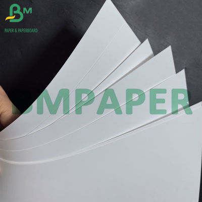 Papel sintético de PP blanco revestido con 150um Hojas de papel impermeables