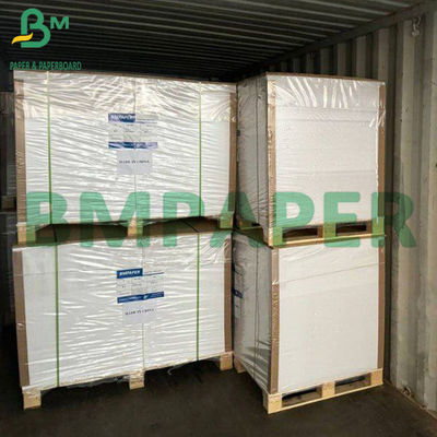 Papel sintético de PP blanco revestido con 150um Hojas de papel impermeables