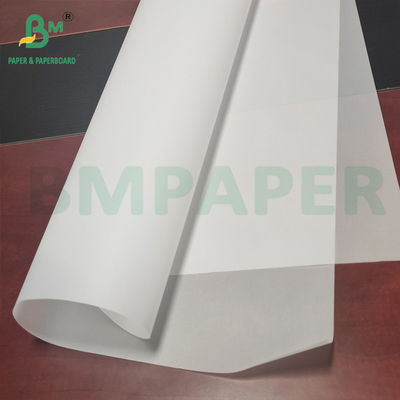 Papel de rastreo natural translúcido 53 - 285gm Papel de rastreo de ingeniería