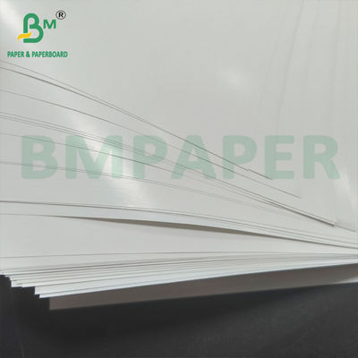 Papel de etiqueta de un lado revestido brillante 80 gm 90 gm Papel de arte blanco C1S