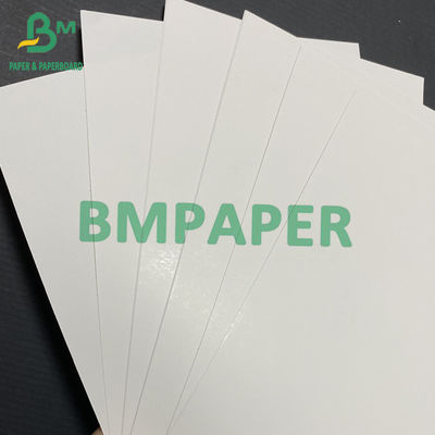 Papel blanco de calidad alimentaria congelado 15g Placas con recubrimiento PE individuales Personalizar hojas grandes