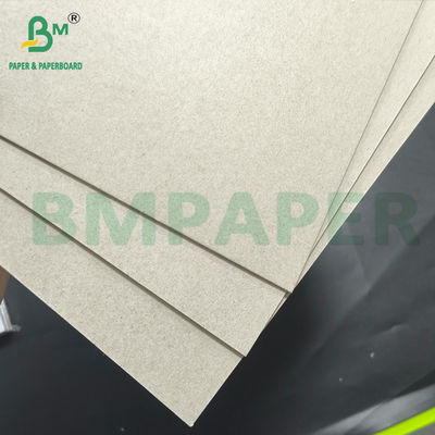 Papel de artesanía de hoja grande de cartón gris de 1,8 mm y 1,9 mm Papel rígido