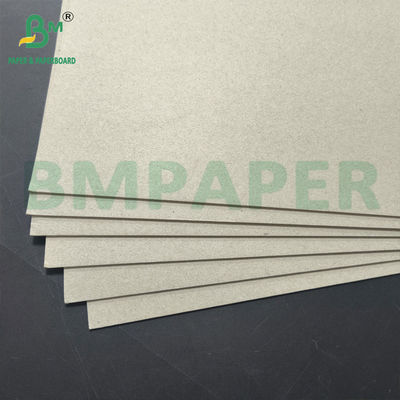 Papel de artesanía de hoja grande de cartón gris de 1,8 mm y 1,9 mm Papel rígido