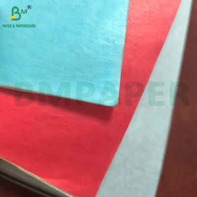 Papel de tejido libre de ácido sostenible 14g 17g de diferentes colores en rollos