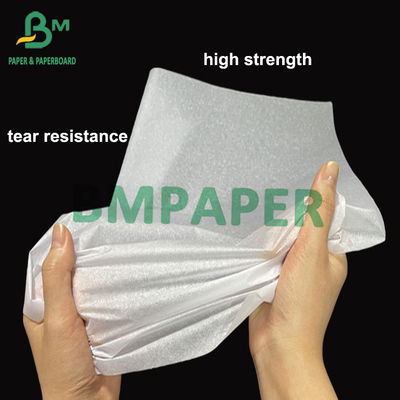 14g 15g 17g Papel de tejido Impresión Papel de envoltura para prendas de vestir blanco Papel a prueba de humedad