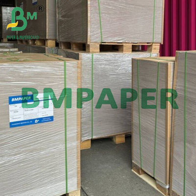 1.5mm 3mm de color laminado de papel gris de cartón para el respaldo