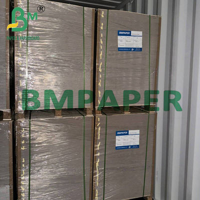 1.5mm 3mm de color laminado de papel gris de cartón para el respaldo