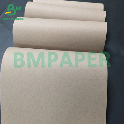 60gm No hay polvo de papel Marrón Bobbin Fibra Core de papel Kraft para el tubo de cinta