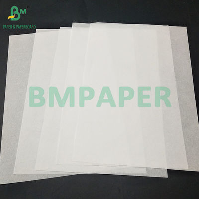 Papel de bandeja de pastel blanco a prueba de grasa desechable de grado alimenticio de 48 gramos