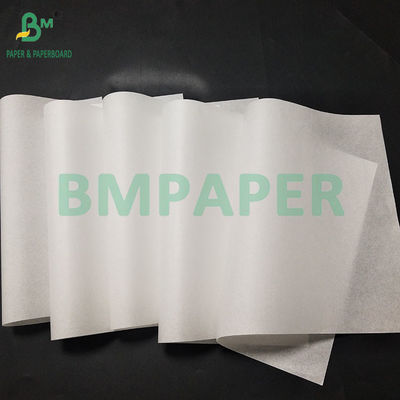Papel de bandeja de pastel blanco a prueba de grasa desechable de grado alimenticio de 48 gramos