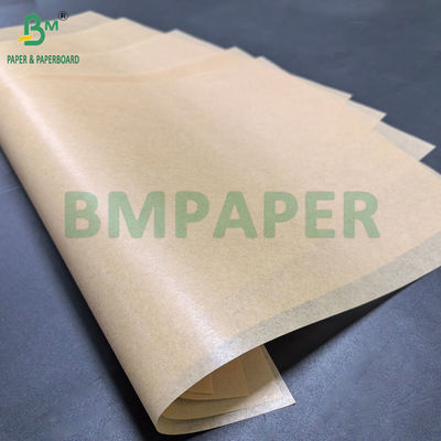 40 g de papel de hornear sin blanquear y antiadherente reutilizable recubierto de silicona