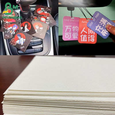 1.8mm 2.0mm Papel fresquero de aire para automóviles Excelente absorción Cartón de algodón de alta densidad 70x100