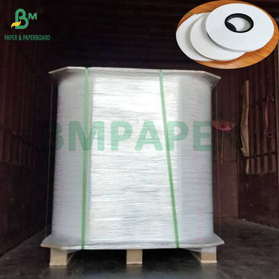 28 g de té de calidad alimentaria para beber Papel Kraft de paja compostable blanco