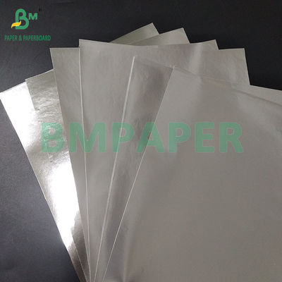 Papel de etiqueta de cerveza aluminado resistente a la rotura y impermeable de 70 gm y 765 mm