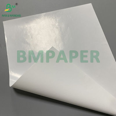 70 g 80 g C1S Papel blanco brillante para la fabricación de etiquetas 1020 mm Ancho del carrete
