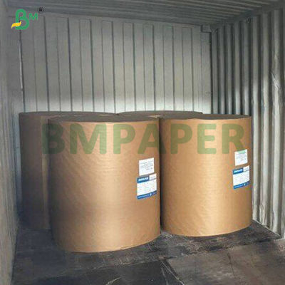 70 g 80 g C1S Papel blanco brillante para la fabricación de etiquetas 1020 mm Ancho del carrete