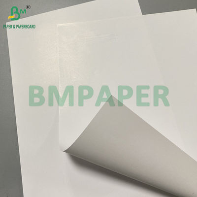 Papel de arte blanco de 120 gramos C1S recubierto de un lado de 500 hojas brillantes