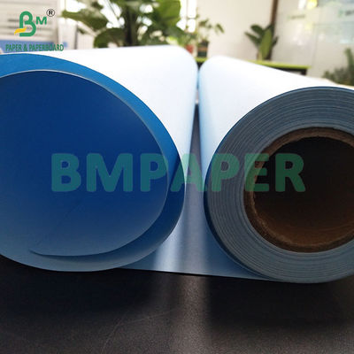 20LB doble lado de papel de fianza de ingeniería azul 36 &quot;x 500&quot; 3 &quot;núcleo