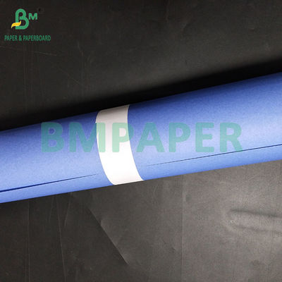 18&quot; 20LB Single Side Purple Blue CAD Plotter Paper 2&quot; Core para la ingeniería de la copia electrostática