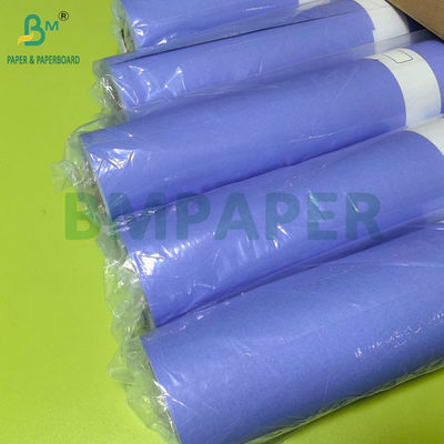 Papel de impresión de gráficos púrpura de un solo lado de 3'' de núcleo 80g de CAD