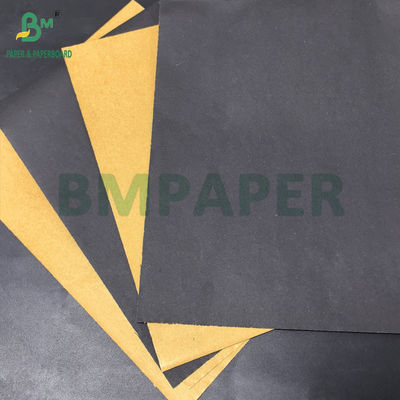 Papel Kraft marrón para el embalaje de frutas recubierto de cera de un lado para la protección