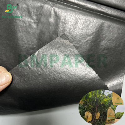 Bolsa de protección para el cultivo de mangos Brillante 30gm Interior papel negro Rollo a prueba de sol