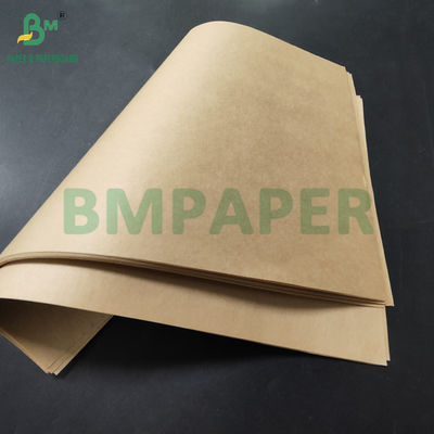 Papel Kraft marrón de 50 gramos para bolsas de embalaje de harina 715 mm Alta resistencia a la explosión